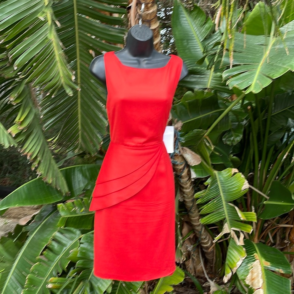 Alice and Olivia cut out peplum dress